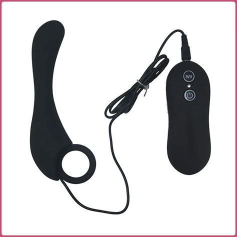 Mode Vibrating Silicone Prostate Locator Ergonomic Design With Pull Ring Experience Ultimate