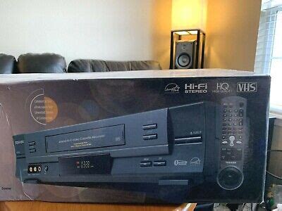 NEW Toshiba W 627 Hi Fi 4 Head Stereo VHS Player Video Cassette