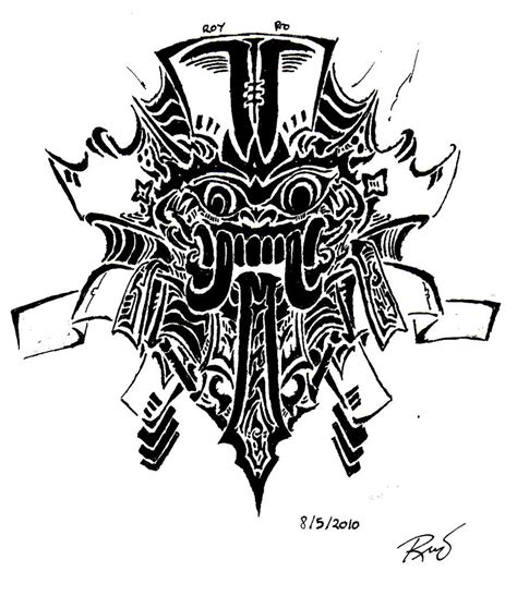 Tribal Barong By Roycorleone On Deviantart
