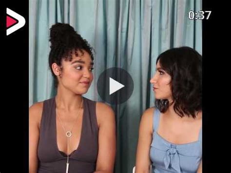 The Bold Type Aisha Dee And Nikohl Boosheri Talk About Their First Kadena Scene Together