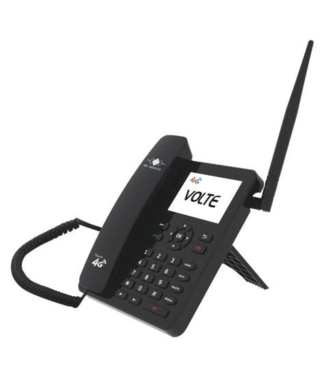 Buy Wi Bridge Rm4g234 Wireless Gsm Landline Phone Black 4g Volte