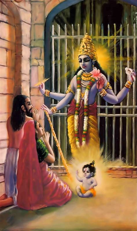 The Birth Of Lord Krishna Back To Godhead