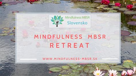 Mindfulness MBSR retreat - Mindfulness MBSR Slovensko