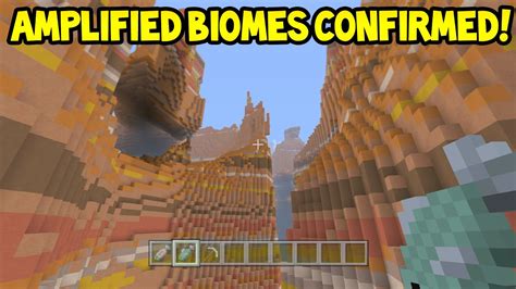 Minecraft Xbox360ps3 Tu31 Amplified Biomes Confirmed Youtube