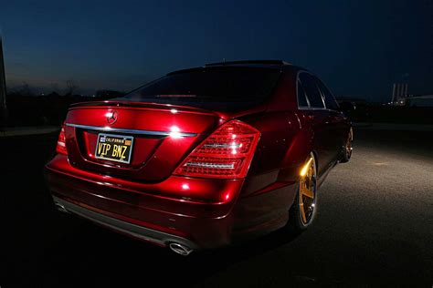2009 Mercedes S550 50 Shades Of Candy
