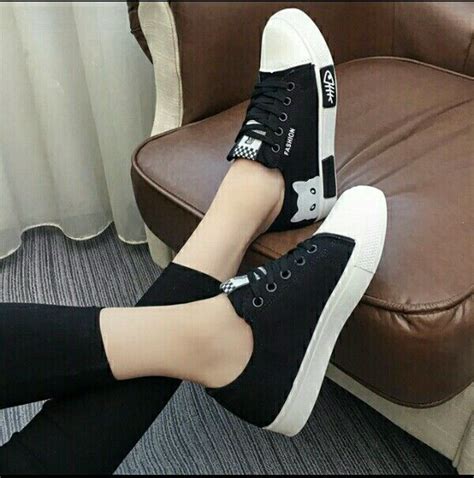 Cat Canvas Shoes For Teenage Girls Girls Shoes Teenage High Heels