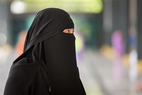 Muslim Woman In Burka Imb