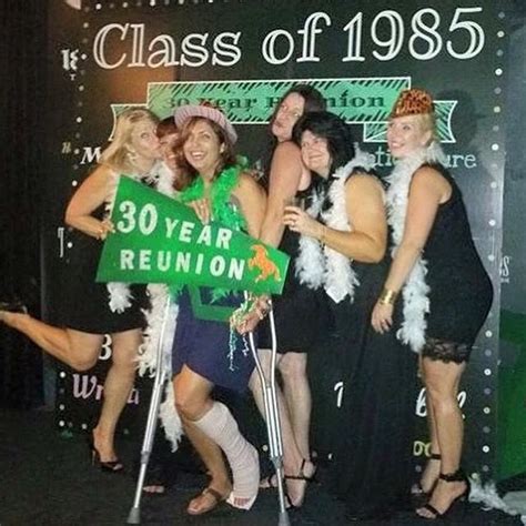 30 Year High School Reunion Photo Booth Backdrop