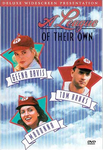 A League Of Their Own Deluxe Widescreen Edition On Dvd Movie