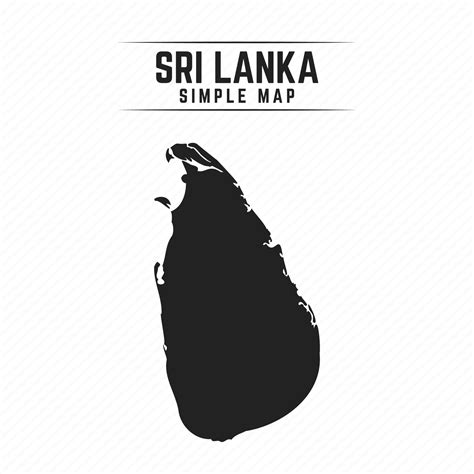 Sri Lanka Map Vector Art Icons And Graphics For Free Download