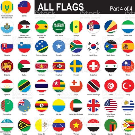 Vetores De Todas As Bandeiras Do Mundo E Mais Imagens De Bandeira Istock