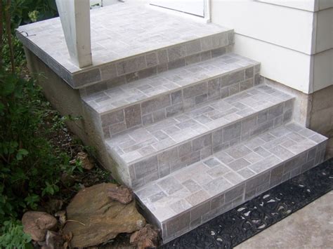 Tiling Outdoor Steps Stair Designs