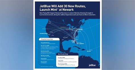Jetblue Will Add 30 New Routes Launch Mint At Newark Aviation Pros