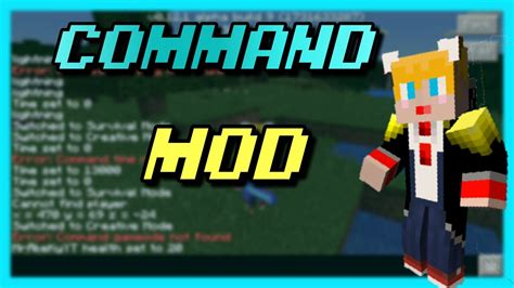 Command Mod Command In Single Player Minecraft Pocket Edition 012