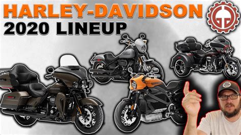 Now made in various factories in york, pennsylvania; 2020 Harley-Davidson Lineup - YouTube