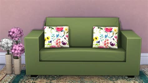 Simsfvr Shinokcr Sofa Pillow Recolors Sims 4 Downloads