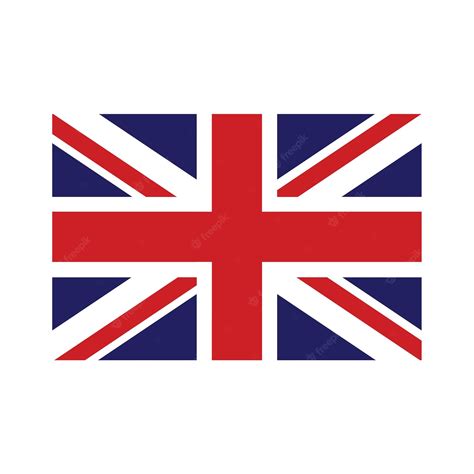 Premium Vector Great Britain United Kingdom Flag