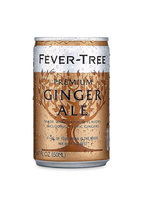 Fever Tree Premium Ginger Ale Cans No Artificial Sweeteners