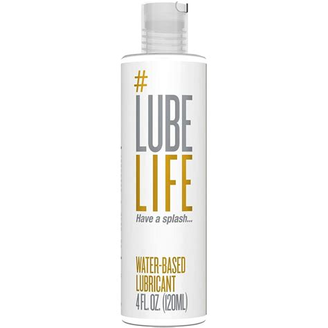lubelife water based personal lubricant sex lube for men women and couples original 4 fl oz