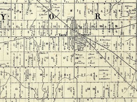 1857 Map Of Medina County Ohio Landowners Reprint Etsy