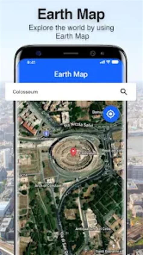 Live Satellite Maps Earth Map для Android — Скачать