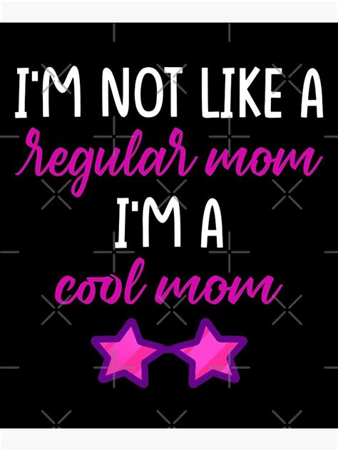 Cool Mom Mom Funny Mother Poster For Sale By Kofin Redbubble