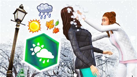 ☀️🌧️ The Sims 4 Seasons Gameplay 🍂 ️ Youtube