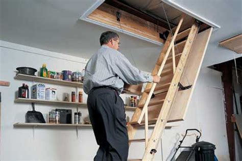 How To Install Pull Down Attic Stairs This Old House