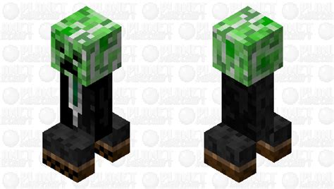 Creeper In A Suit Minecraft Mob Skin