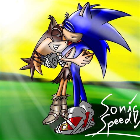 Sonic And Sticks “sibling Love” Sonic The Hedgehog Amino