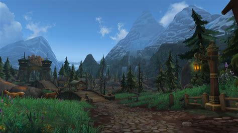 World Of Warcraft Landscape Wallpapers Top Free World Of Warcraft