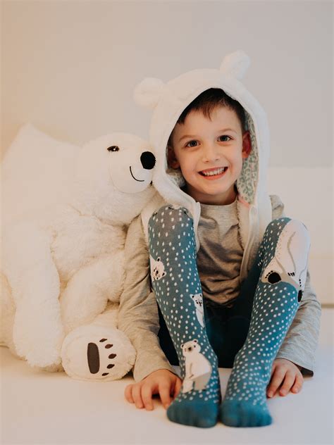 Kids Tights Polar Bears Dedoles