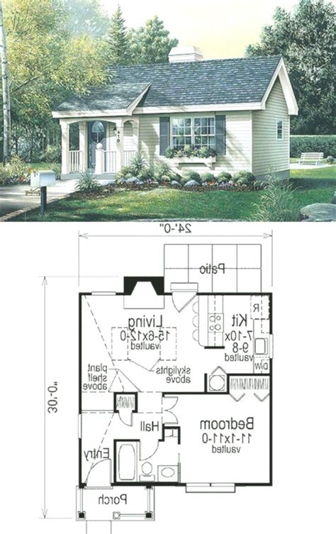 Small Home Floorplans Small Modern Apartment