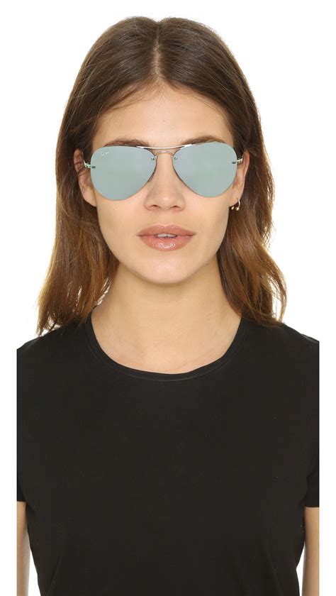 Any exact, identical brand name glasses model sold online by an authorized malaysia dealer as designated by the official distributor/manufacturer. Ray-Ban Highstreet Mirrored Aviator Sunglasses in Silver ...