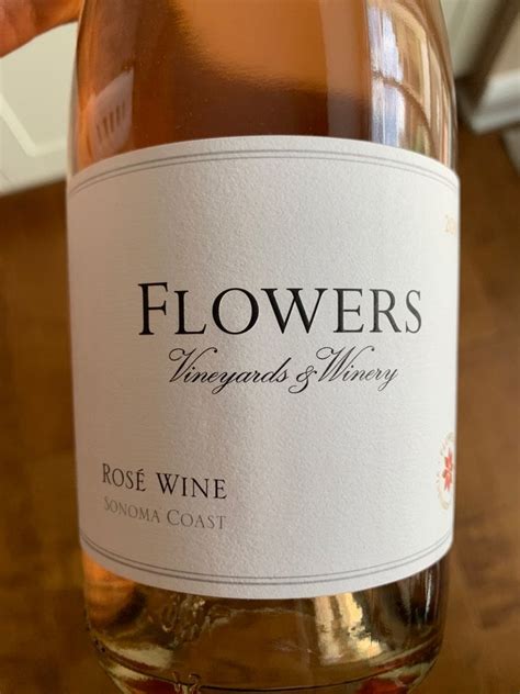 What pairs best with rosé wine? 2019 Flowers Pinot Noir Estate Rosé, USA, California ...