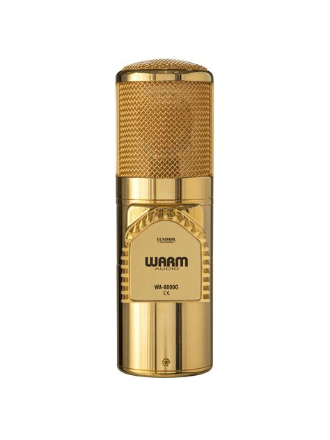 Warm Audio Wa 8000 Tube Condenser Microphone Limited Edition Gold
