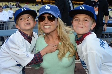 how old are britney spears sons