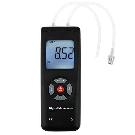 Professional Digital Manometer Portable Handheld Air Vacuumgas