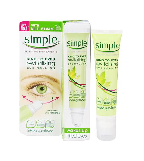Lăn Dưỡng Mắt Simple Kind To Eyes Revitalising Eye Roll On 15ml