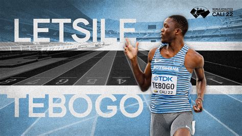 meet letsile tebogo world u20 100m record holder world athletics u20 championships cali 2022