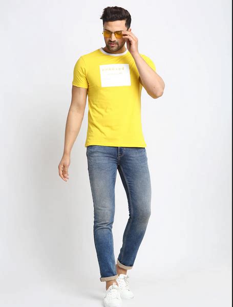 12 Yellow T Shirt Combination For Men What To Wear With A Yellow T