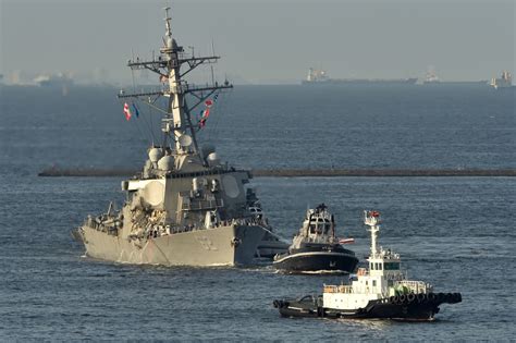 7 Sailors Found Dead After Us Destroyer Collision