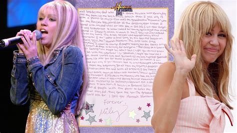 Miley Cyrus Writes Emotional Letter To Hannah Montana And Sends Flowers To Joe Jonas Youtube