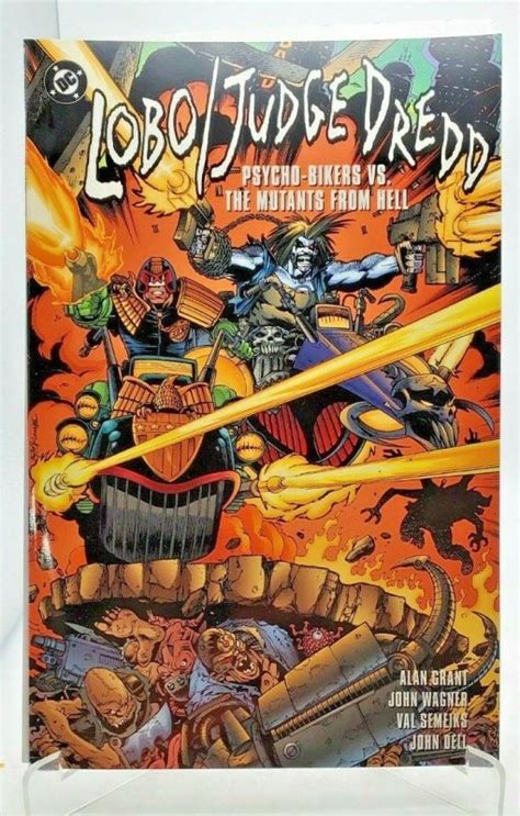 Lobojudge Dredd Psycho Bikers Vs Mutants 1 1995 Comic Books