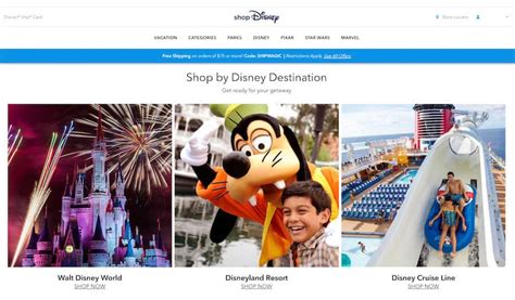 Move To Shopdisney And Discover Favorite Products From Disney Parks