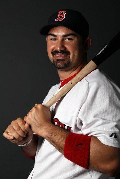 Adrian Gonzalez 28 Of The Boston Red Sox Poses For A Portrait During The Boston Red Sox Photo