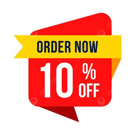 10 Discount Vector Art Png 10 Discount Offer Banner Png Up To 10 Off