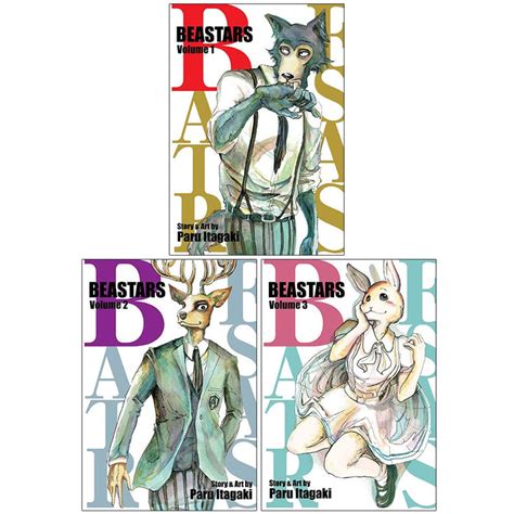 Beastars Series Vol 1 3 Books Collection Set By Paru Itagaki The Book