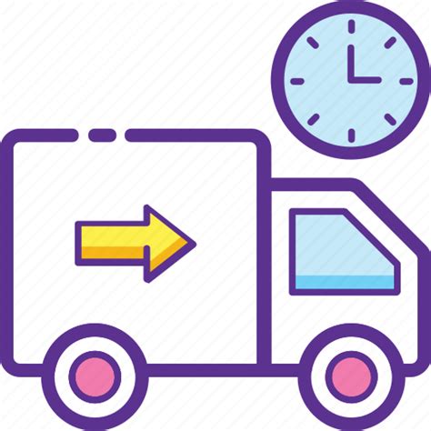 Express delivery, fast delivery, rapid delivery, rapid logistics, timely delivery icon