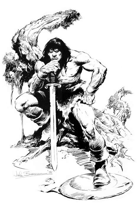 Conan The Barbarian By John Buscema Comic Book Artists Comic Artist Comic Books Art Conan